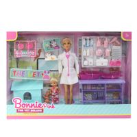 Muñeca Veterinaria Deluxe B801 BONNIE PINK