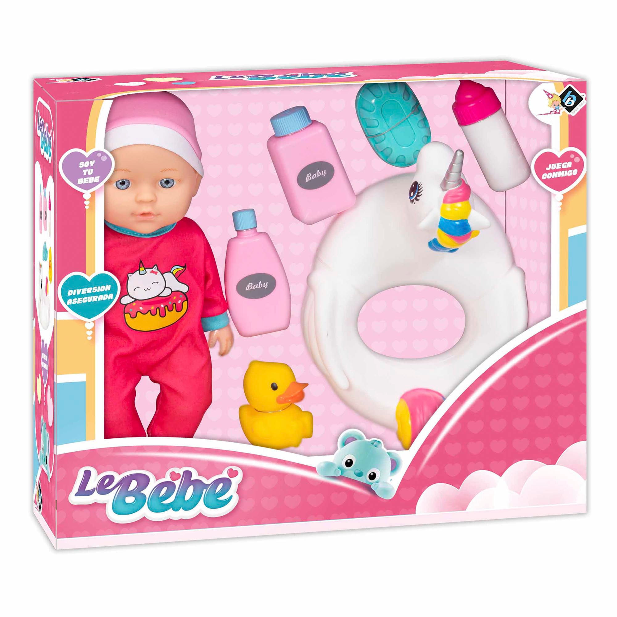 Muñeca Flotador Unicornio LOKO TOYS 2500579