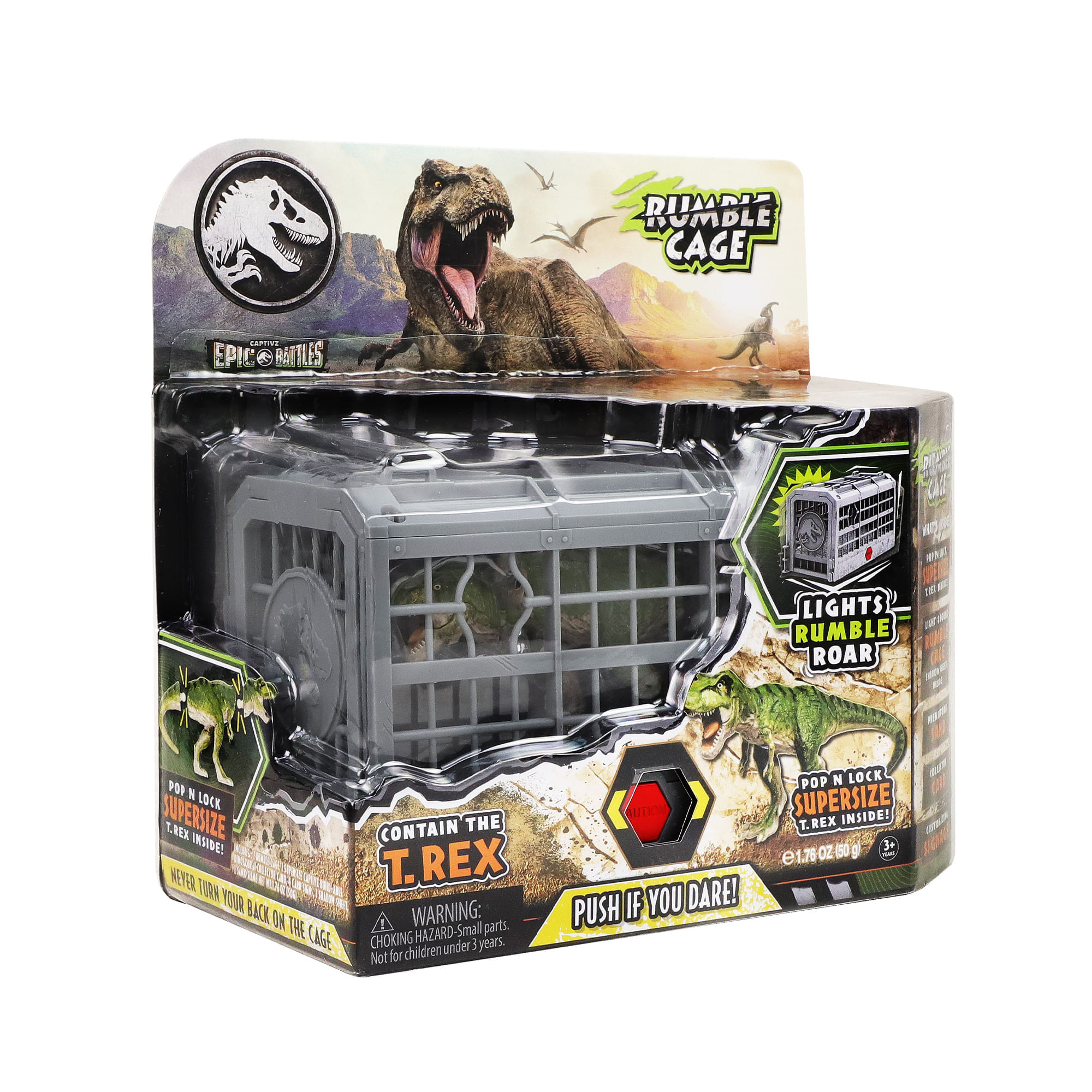 Rumble Cage JURASSIC WORLD T01160 (Modelos Aleatorios)