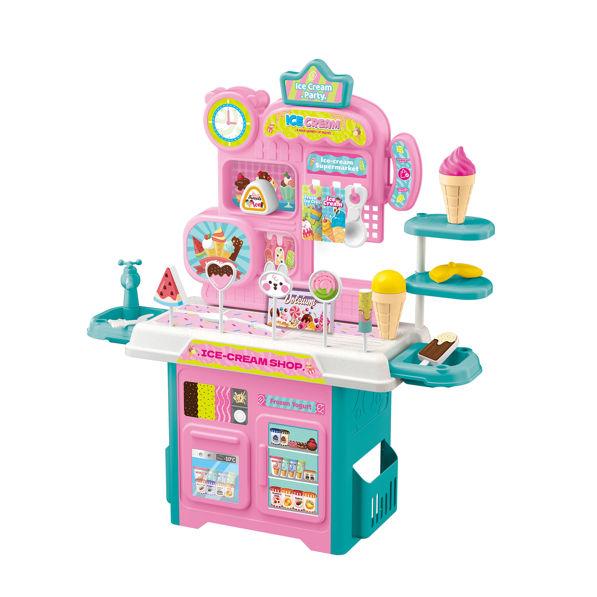 Ice Cream Playset Medium BRIGHT 922-214