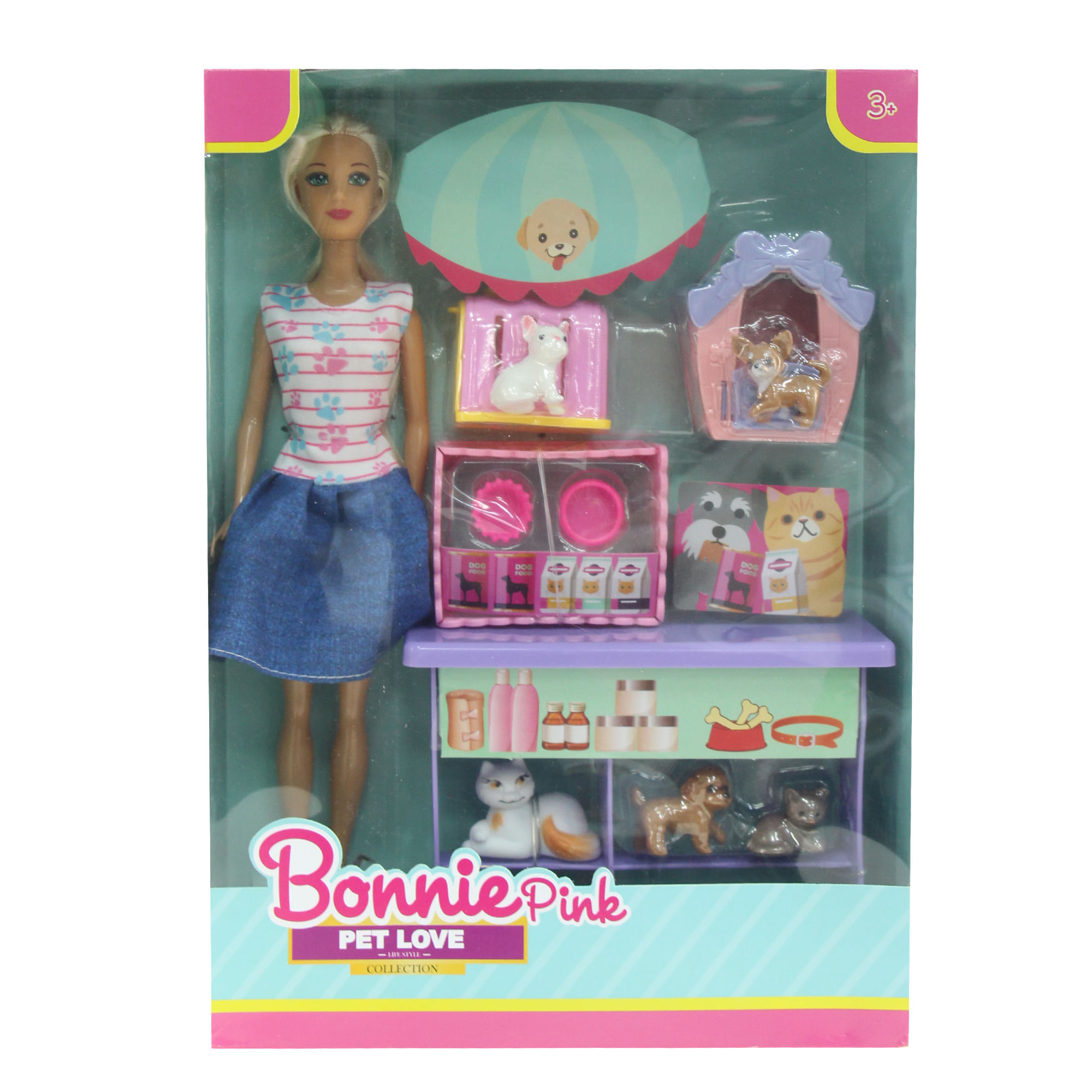 Muñeca Pet Love B630 BONNIE PINK