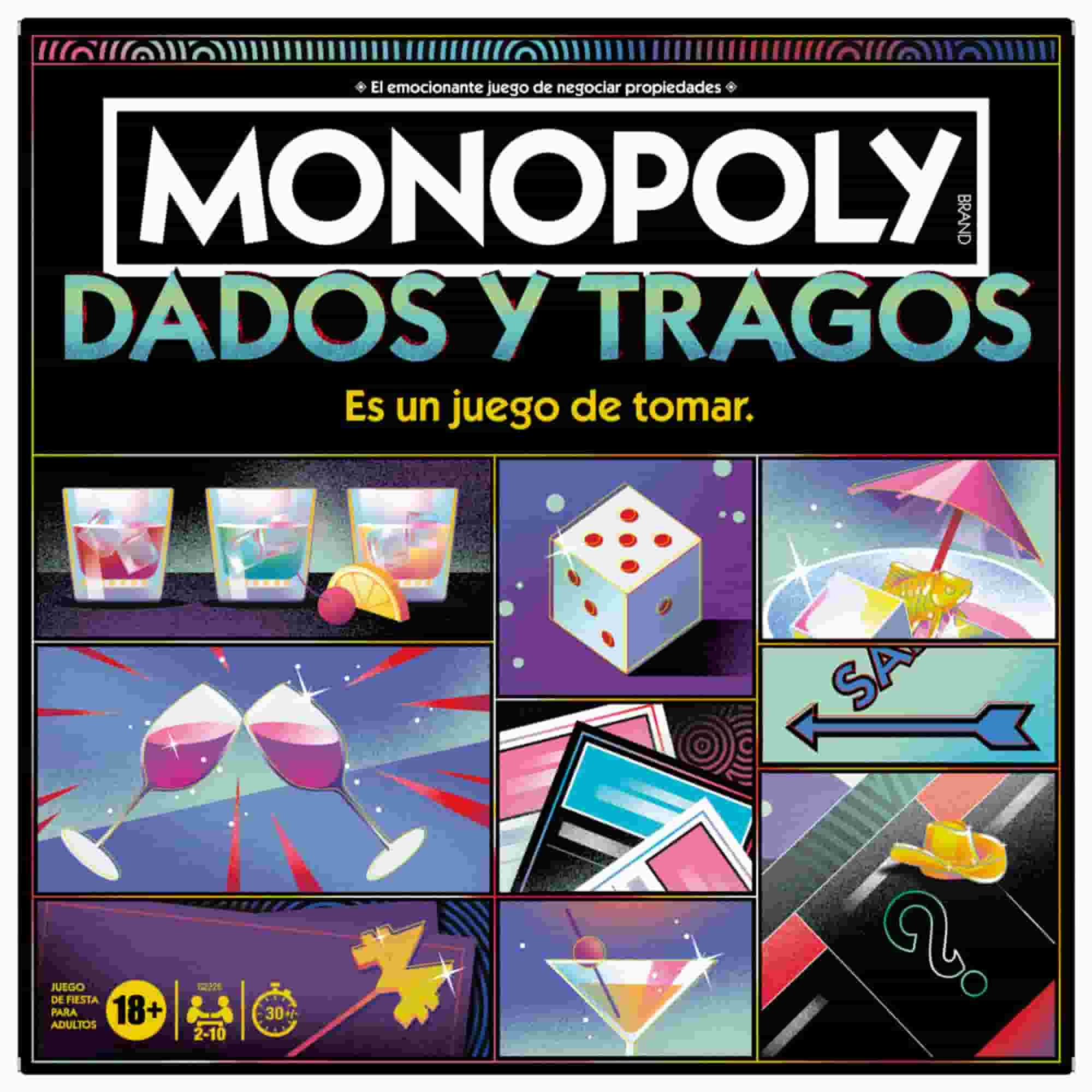 Juego HASBRO Monopoly Crawl (+18) G2226
