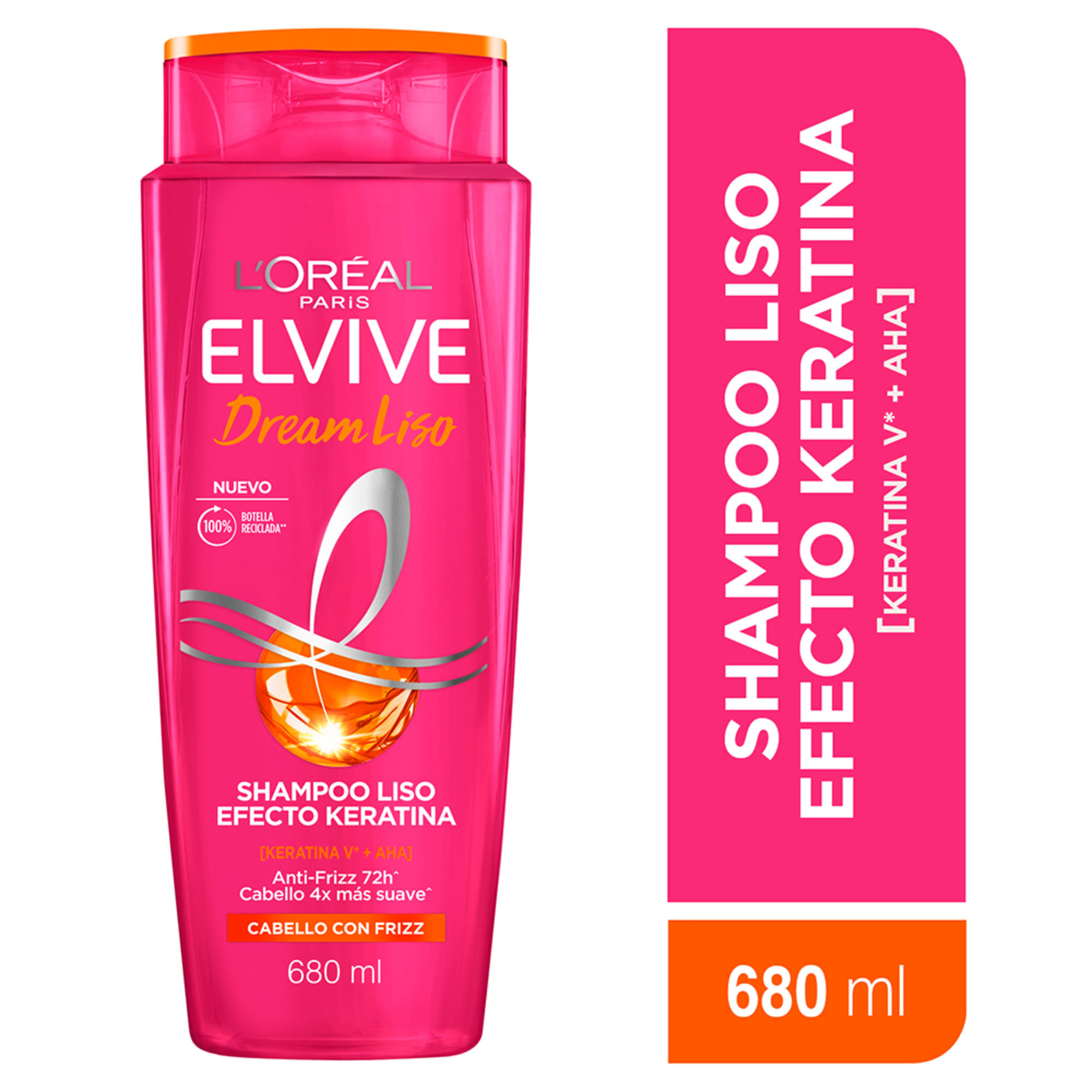 Shampoo ELVIVE Dream Liso Botella 680ml