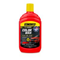 Cera para limpieza de Autos SIMONIZ color Wax Rojo 500Ml