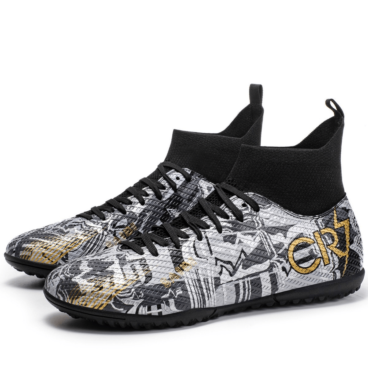 Zapatilla Antideslizante Negro#4 Deportivo Talla 42 Cuero Importado