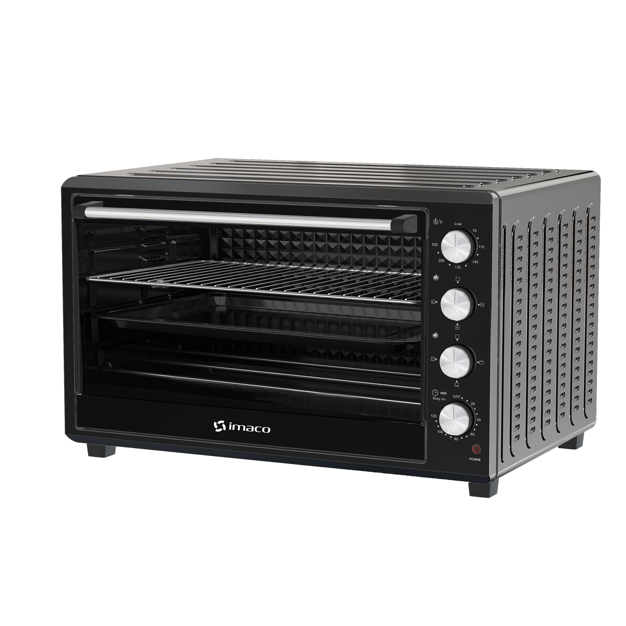Horno eléctrico 88 litros C/rosticero HEB88R Imaco