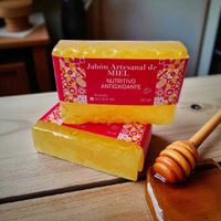 JABON DE MIEL ARTESANAL DE GLICERINA 100 GR.