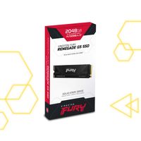 SSD Kingston FURY Renegade G5 2TB NVMe M.2 PCIe 5.0 Gaming Creativos Pro