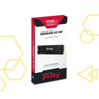 SSD Kingston FURY Renegade G5 4TB NVMe M.2 PCIe 5.0 Almacenamiento Extremo