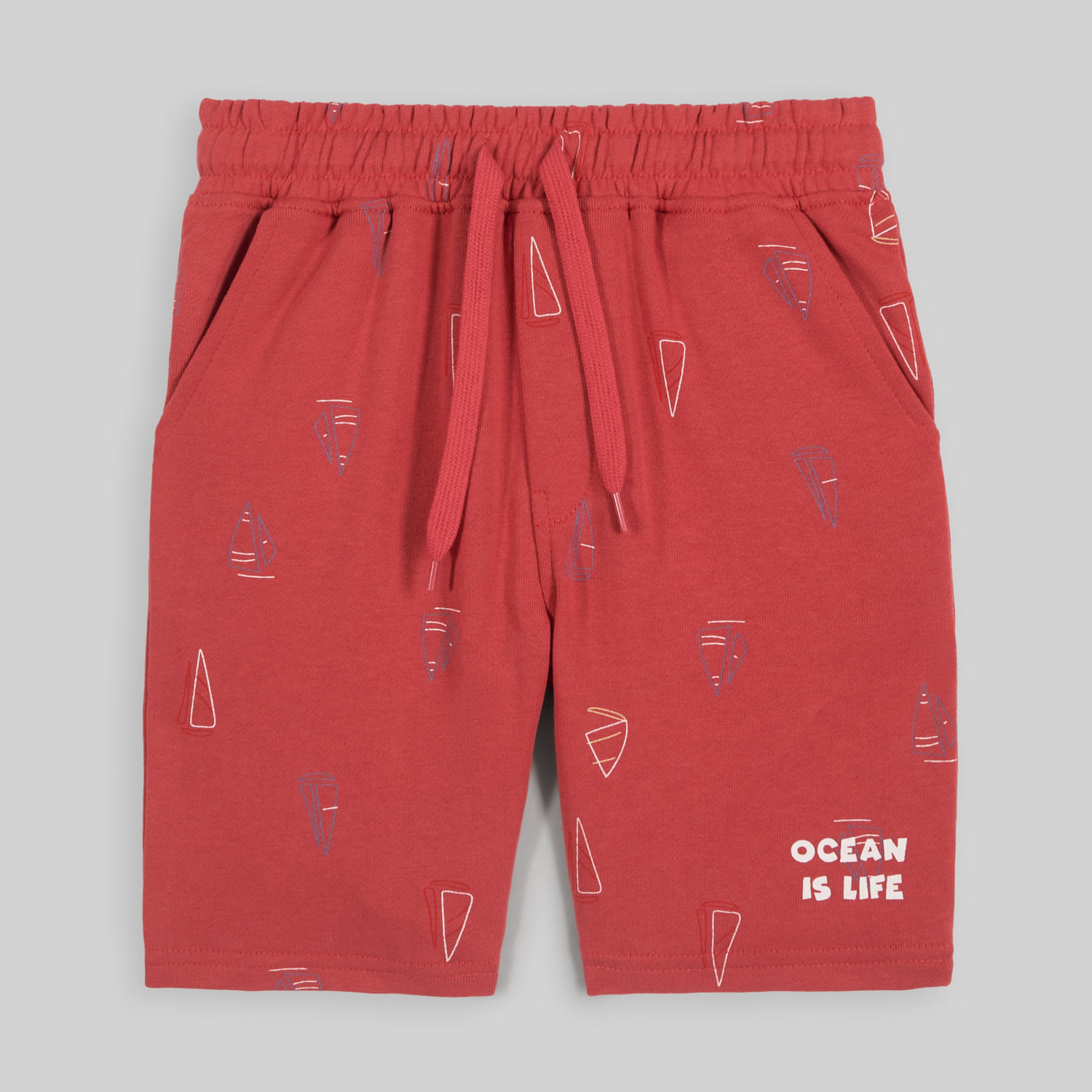 Short Para Niño Circus French Aop W