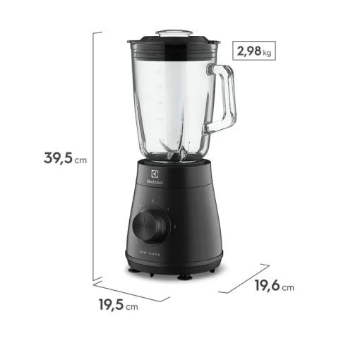 Licuadora Electrolux 500w con Tecnologia TruFlow (EBS20) - OFERTA!!
