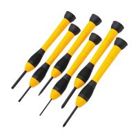 Juego de destornilladores de precisión x6 piezas