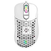 MOUSE GAMER VSG AQUILA AIR MATE BLANCO 16K DPI RGB