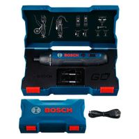 Atornillador Inalámbrico Bosch Go 3,6V 2.0 + 2 Brocas + Maletín