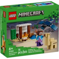 Set de construcción LEGO La expedición de Steve 21251