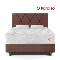 Dormitorio Boxet PARAISO Pocket Max 2 Plazas Choco
