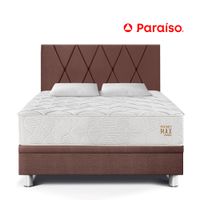 Dormitorio Boxet PARAISO Pocket Max Queen Choco