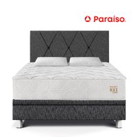 Dormitorio Boxet PARAISO Pocket Max 2 Plazas Charcoal
