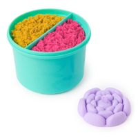 Set creativo con moldes de flores KINETIC SAND