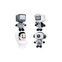 Peluche Misterio SKIBIDI TOILET 27Cm 1Un (Modelos Aleatorios)