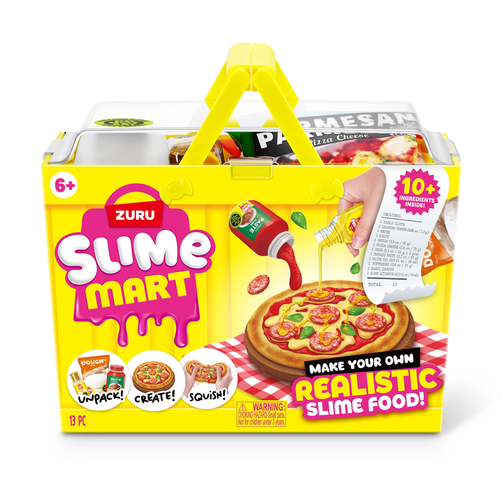 Set de juego de slime pizza SLIME MART