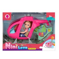 Muñeca con Helicoptero NINI LOVE 55861