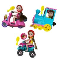 Muñeca con Transporte As NINI LOVE 55837