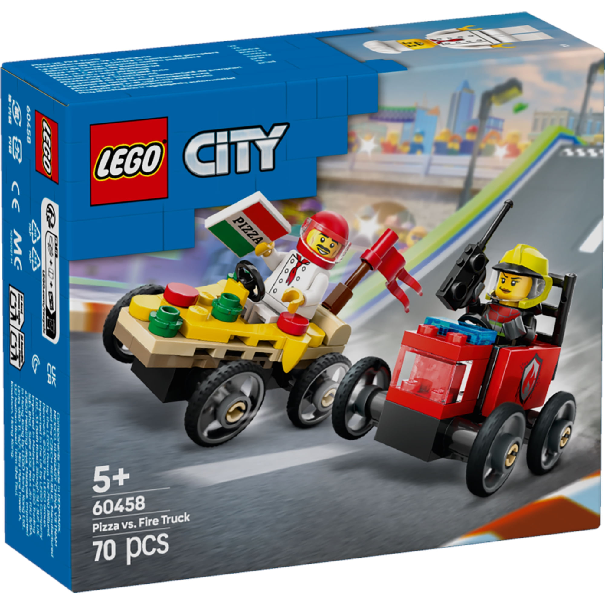 Pack de autos de carrera 1 LEGO 60458