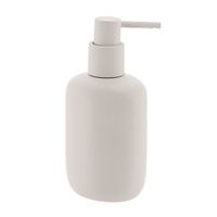 Dispensador de jabón Poliresina 240ml Oval Beige