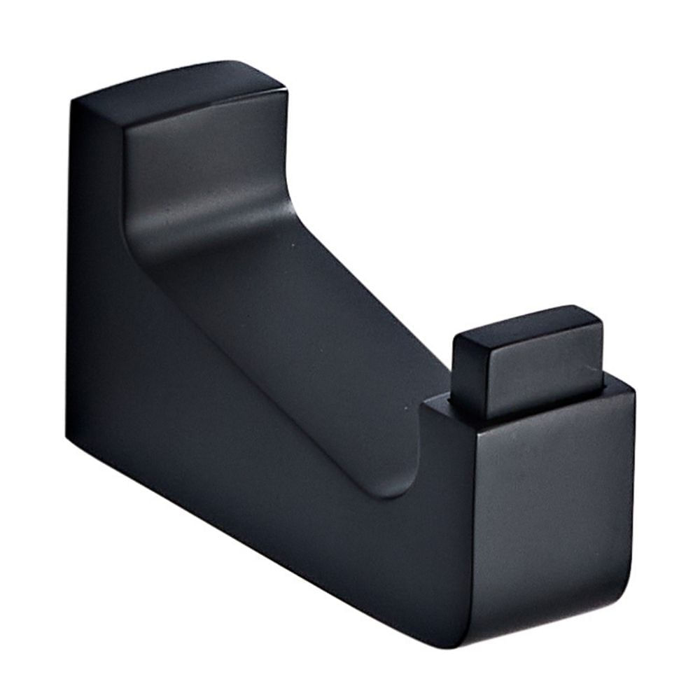 Perchero/Gancho de Baño Orange Colección Smart Negro Mate
