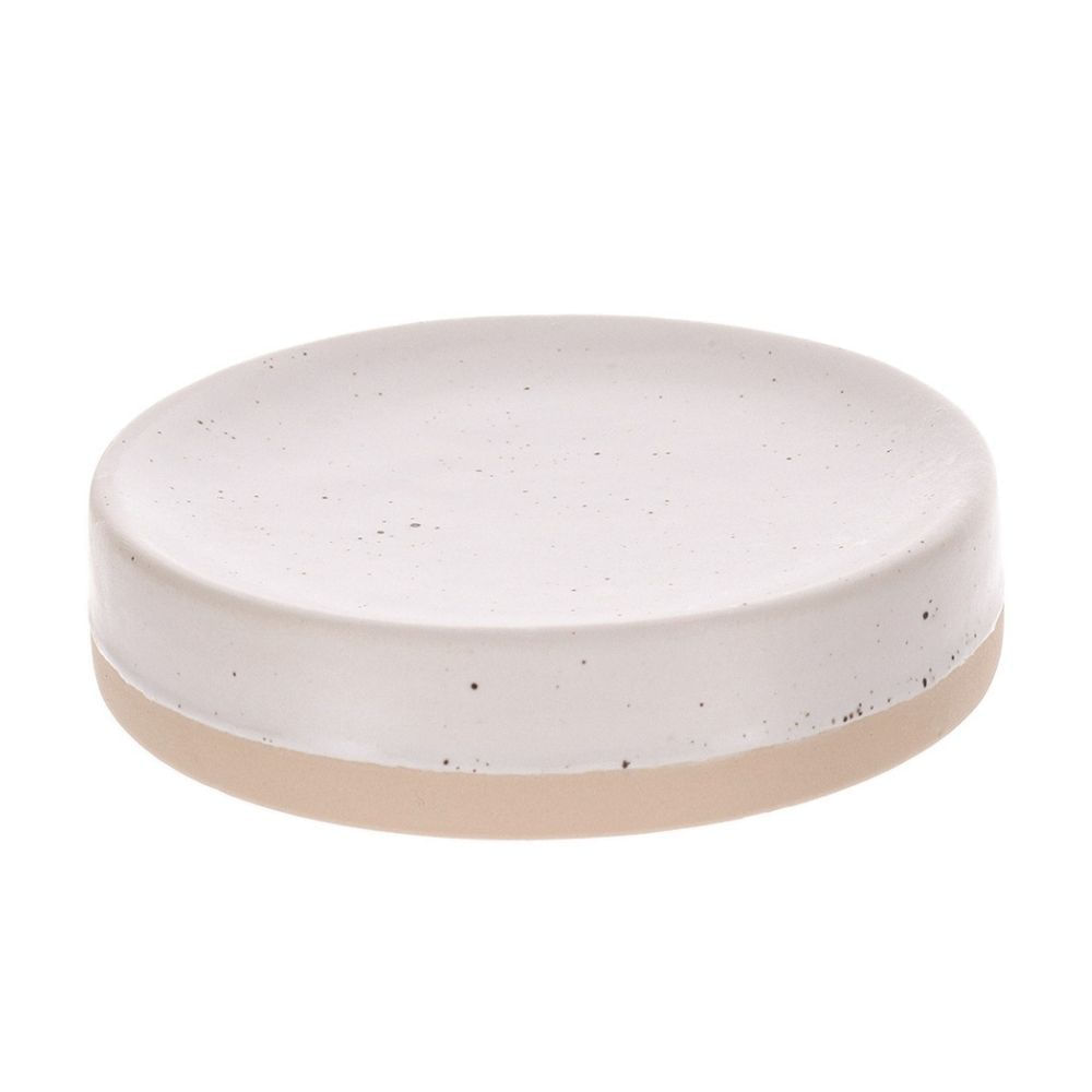 Jabonera Gres con pecas Vainilla