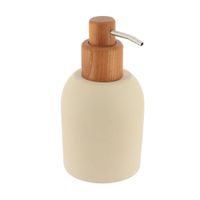 Dispensador de jabón Cemento 230ml Beige Stone