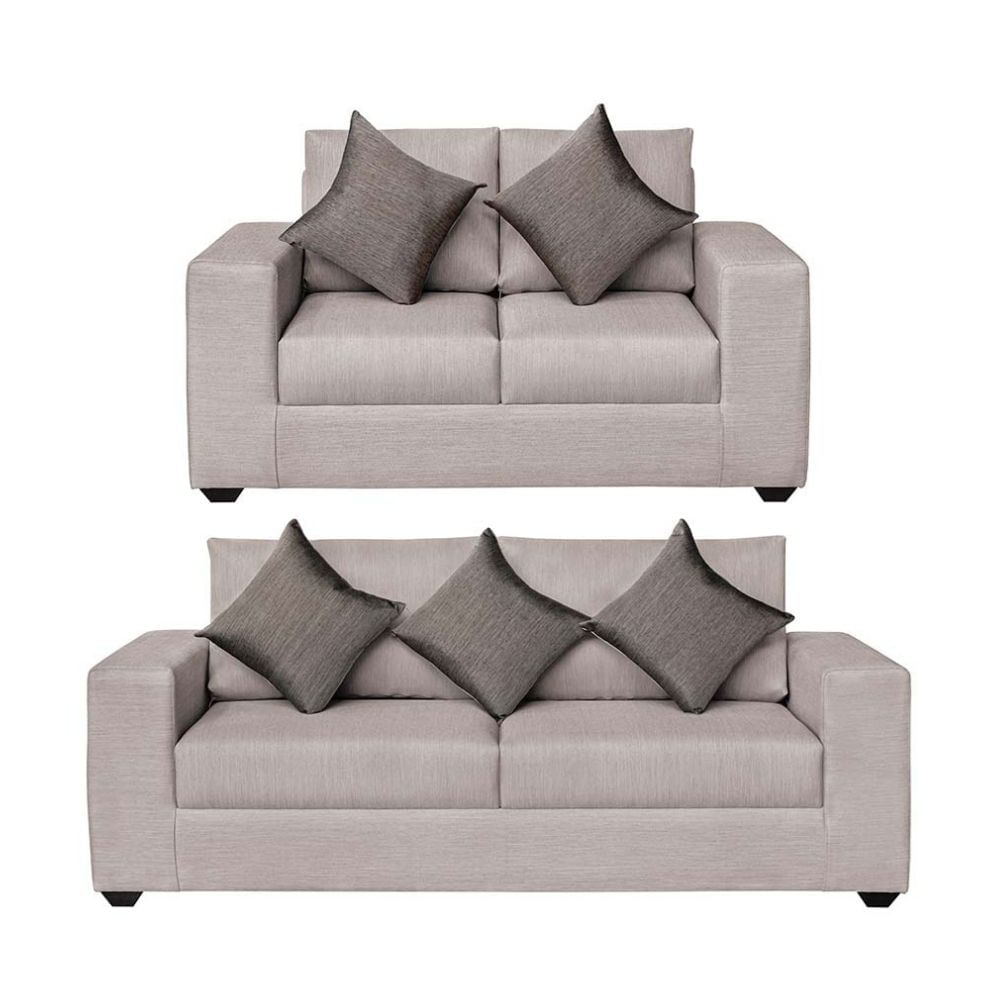 Juego de Sala Spring 3-2 Tela Beige Forli