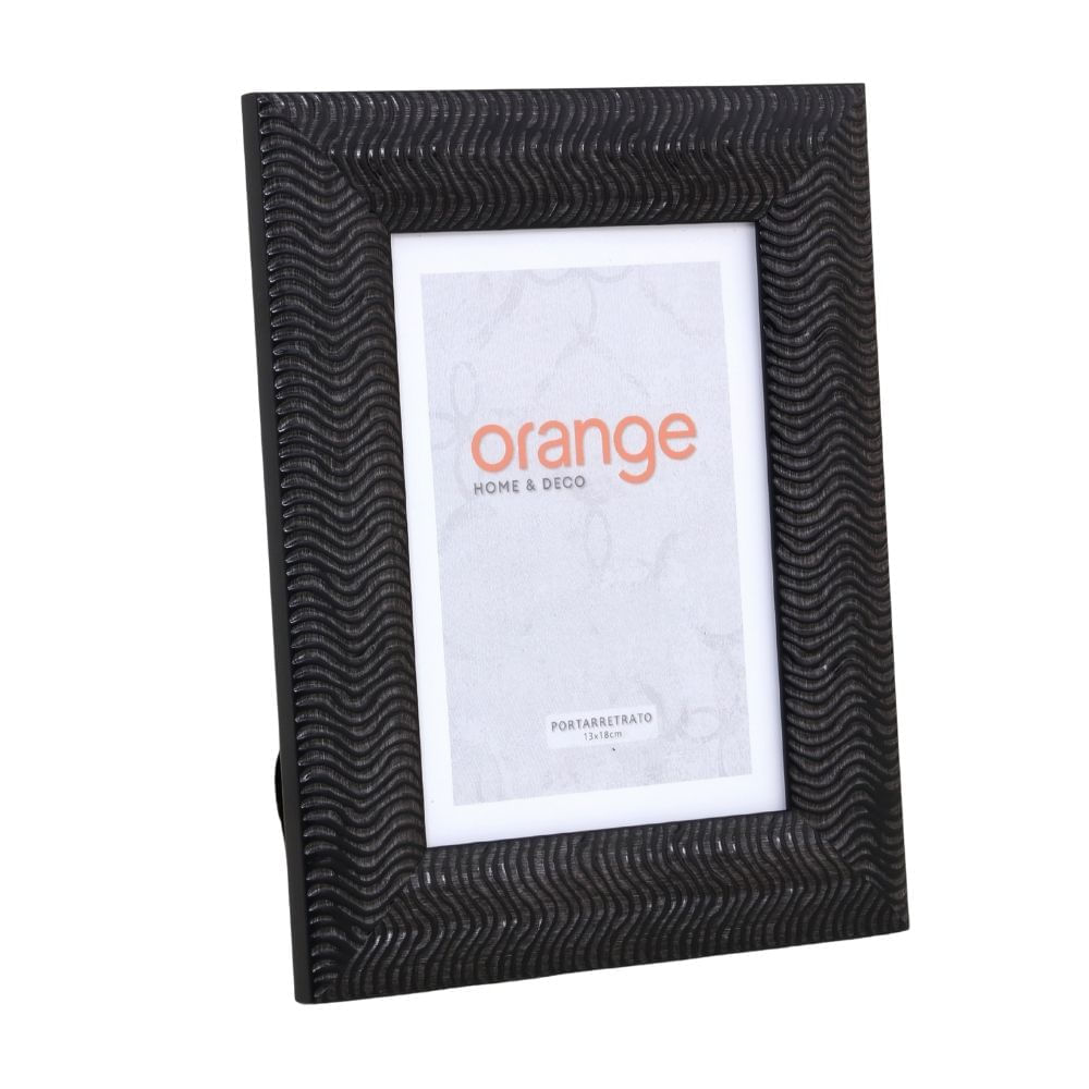 Portarretrato Orange Negro 13x18cm