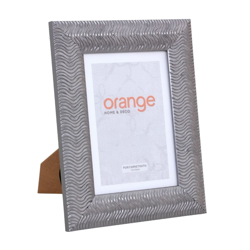Portarretrato Orange Gris 13x18cm