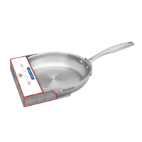 Sartén Tramontina Grano de acero inoxidable y mango 26 cm 2,2 L