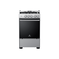 Cocina a gas Indurama de 4 Hornillas gris – FONTANA