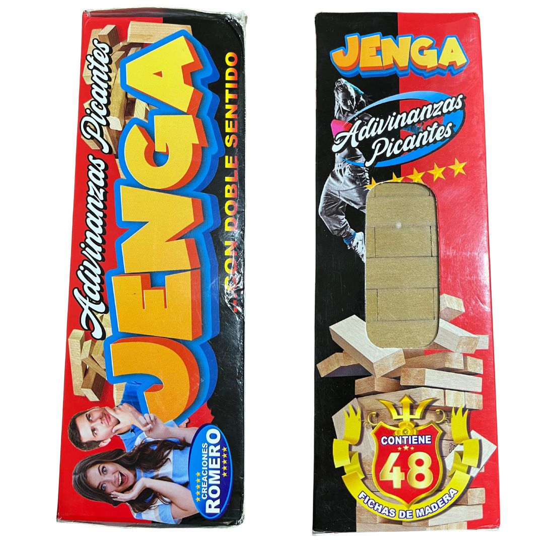 Juego Jenga Desafíos Y Castigos