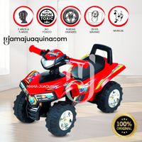 Correpasillo Montable Kingdom «BABY EXPLORER» Red