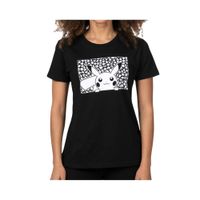 Pokemon Center Polo Pikachu Siluetas Negro Talla S