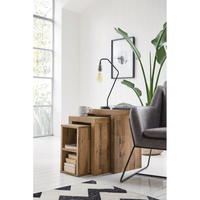 Set Mesa Lateral x3 Imakel color Marrón TU MESITA