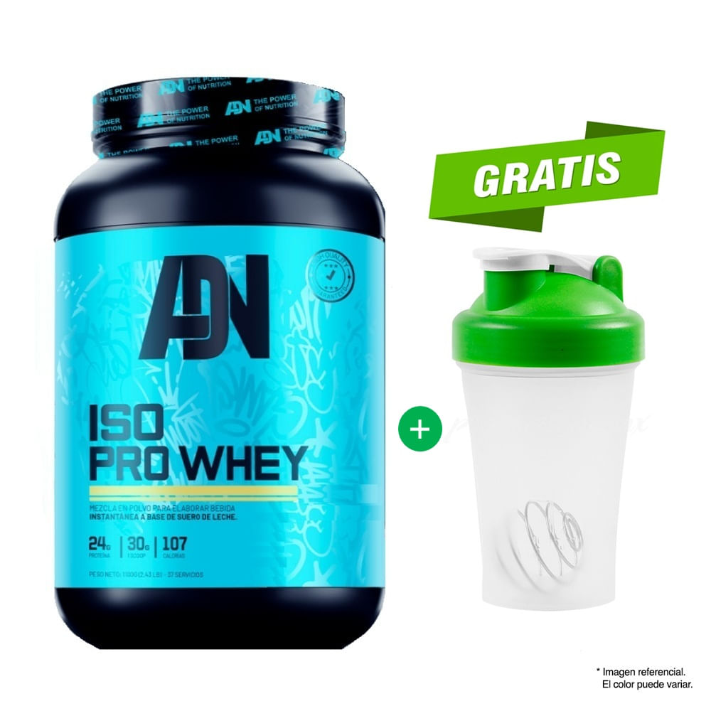 Proteína Iso Pro Whey 1.1 KG - Vainilla + Regalo Shaker
