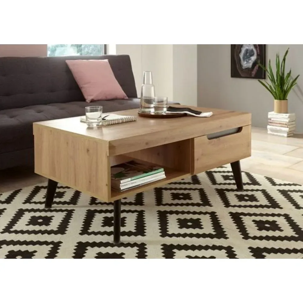 Mesa de Centro Moderna Montego 1 Cajón