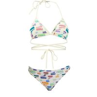 Bikini Puma Logo Print