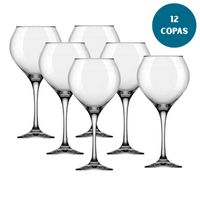 Copa Nadir Prestige 600ml Vidrio Resistente, Set X12