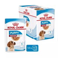 Salsa Royal Canin SHN para Perros Medianos Puppy 10x140gr