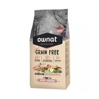 Alimento Ownat Just Gato Adulto Libre Granos Sabor Pollo 8Kg