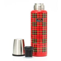 TERMO 1.2 L VINTAGE THERMOS ACERO INOXIDABLE ROJO