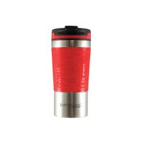 MUG TAZA DE ACERO INOXIDABLE THERMOS 360 ML BARISTA ROJO