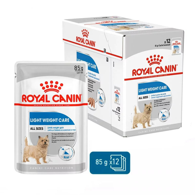 PatéRoyal Canin CCN Light Control de Peso en Perros 12x85gr